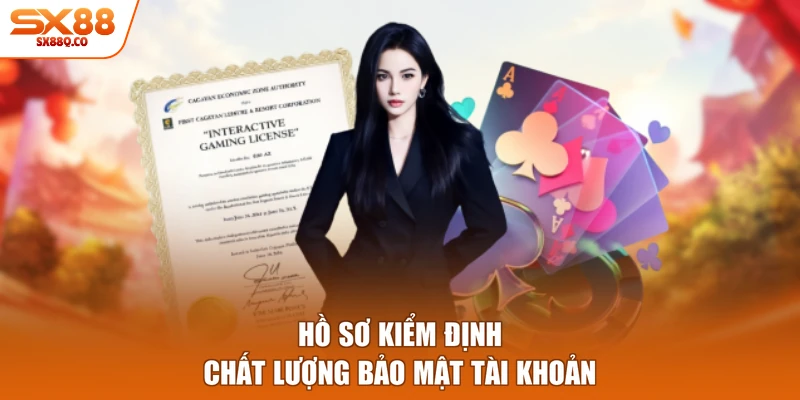 Hồ sơ kiểm định chất lượng bảo mật tài khoản