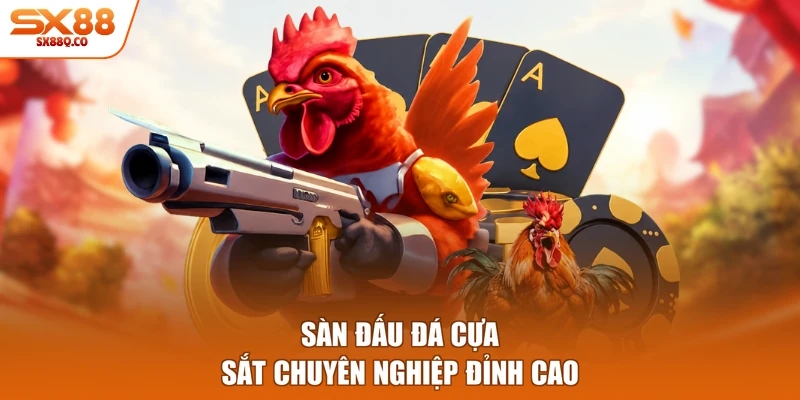 Sàn đấu đá cựa sắt chuyên nghiệp đỉnh cao