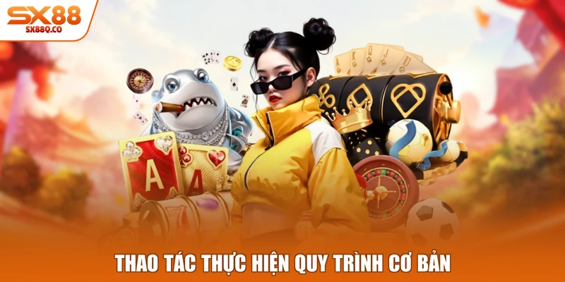 Thao tác thực hiện quy trình cơ bản